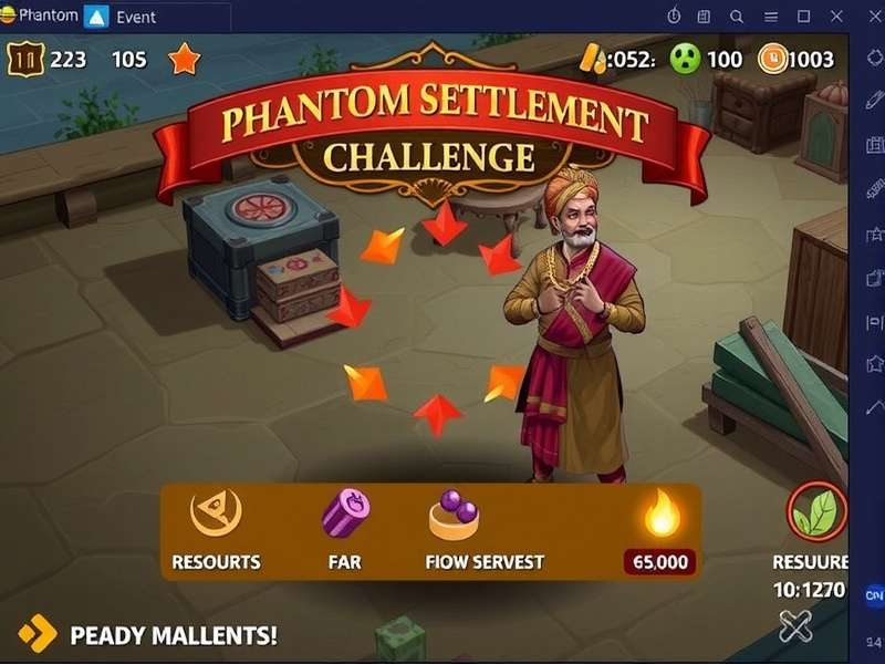 Phantom Settlement Challenge Game Screenshot